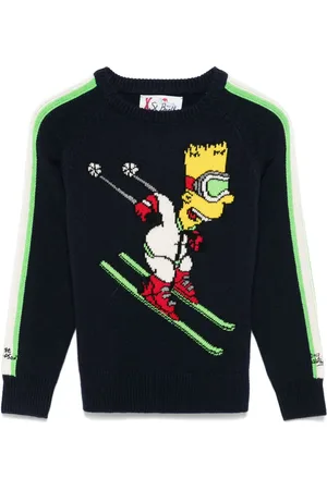 MC2 SAINT BARTH X The Simpsons Bart Ski Club sweater