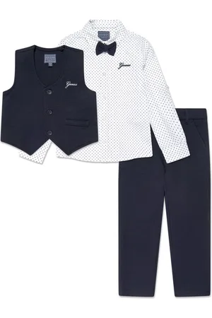 Guess Embroidered-logo trouser set