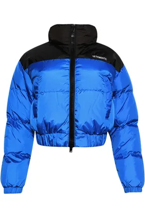 Vetements Logo-print puffer jacket