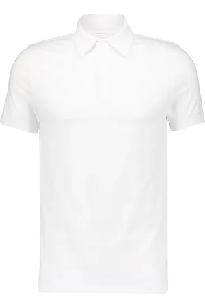 Majestic Short-sleeve organic-cotton polo shirt