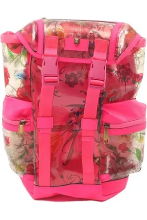 Gucci 2016-2023 PVC Flora Techpack backpack