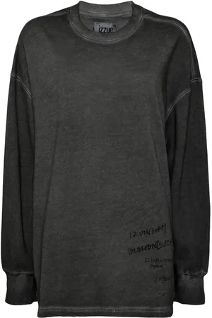 Izzue Handwriting long-sleeved T-shirt