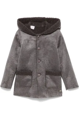 PAZ RODRIGUEZ Faux-suede coat