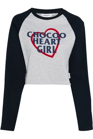 Chocoolate Graphic-print long-sleeved T-shirt