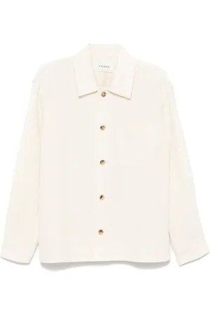 Frame Textured shirt jacket