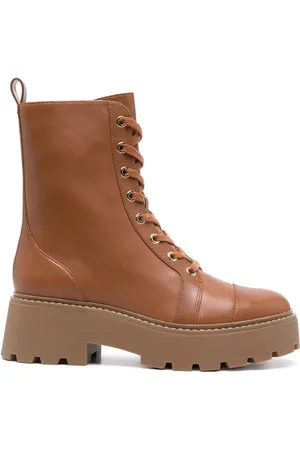 Michael Kors Leather combat boots