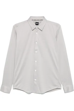 HUGO BOSS Geometric-pattern shirt