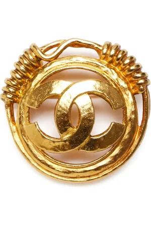 CHANEL 1994 CC Mark brooch