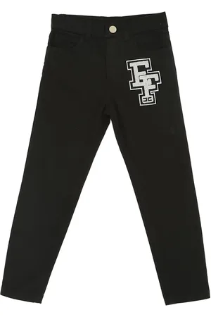 Elisabetta Franchi Logo-appliqué trousers