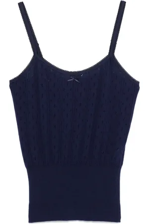 J.W.Anderson Pointelle-knit top