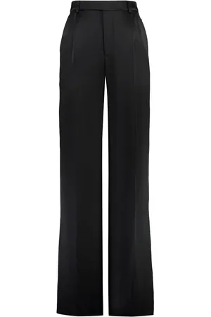 Saint Laurent Pleated straight trousers
