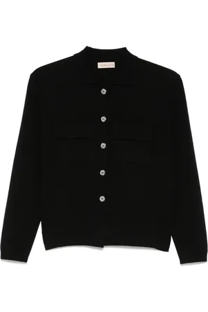 BLANCA Ribbed-knit cardigan
