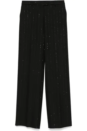 Kaos Sequin-embellished trousers