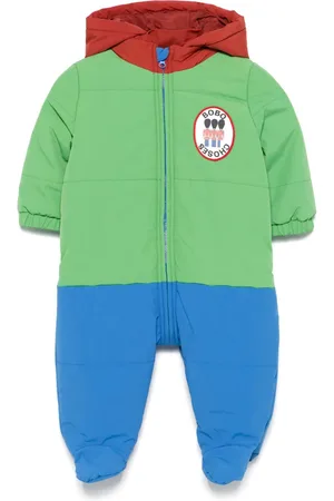 Bobo Choses Colour-block snowsuit