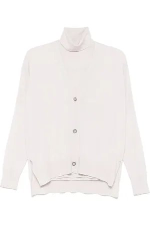 BLANCA Fine-knit vest and cardigan set