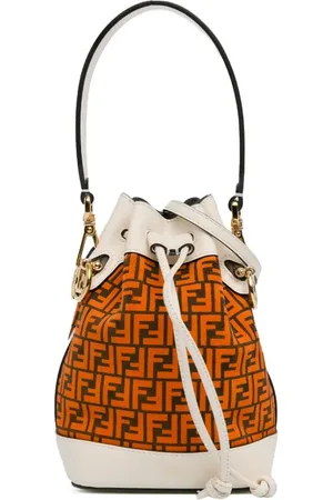 Fendi 2010-2024 Mini Zucca Suede F is Fendi Mon Tresor bucket bag