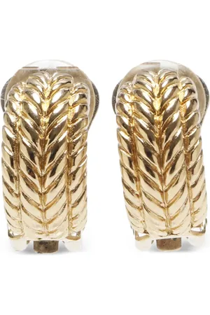 Dior Twisted clip-on earrings