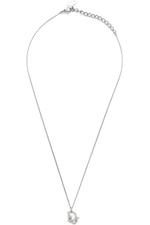 Dior Logo pendant necklace