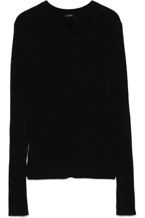 Joseph Ribbed-knit crew-neck sweater
