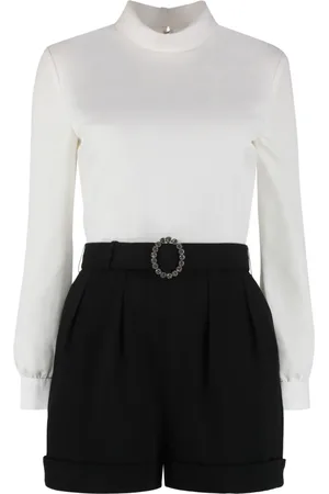 Saint Laurent Backless playsuit