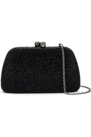 SERPUI Crystal-embellished clutch bag