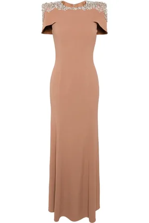 Jenny Packham Polaris crystal-embellished gown