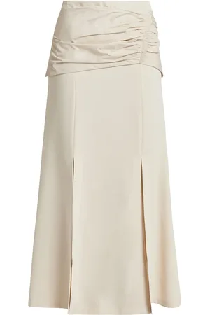 MEHTAP ELAIDI Layered ruched skirt