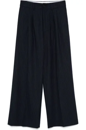 Philippe model Pinstriped palazzo pants