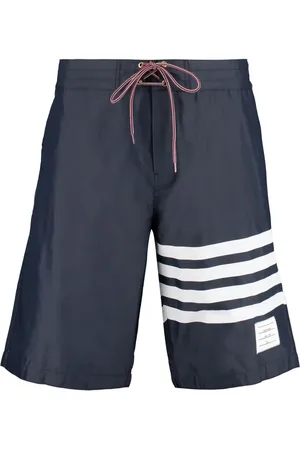 Thom Browne 4-Bar board shorts