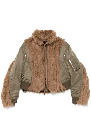 SACAI Panelled bomber jacket