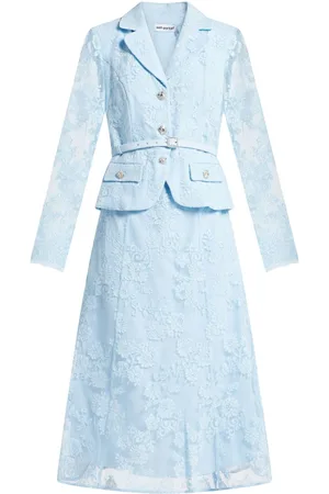 Self-Portrait Lace tailored midi dress