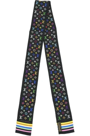 LOUIS VUITTON 1990-2000s x Takashi Murakami Bandeau scarf