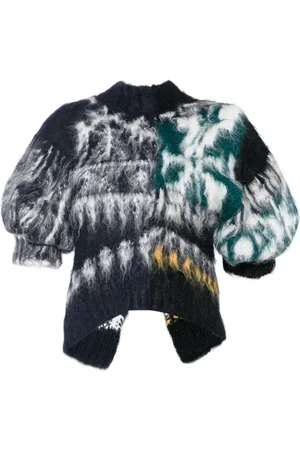 SACAI Patterned knitted top