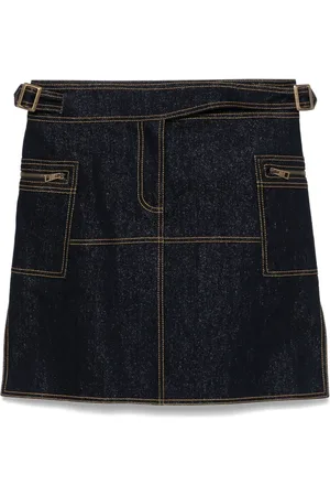 Etro Denim mini skirt