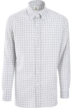 LUIGI BORRELLI NAPOLI Checked shirt