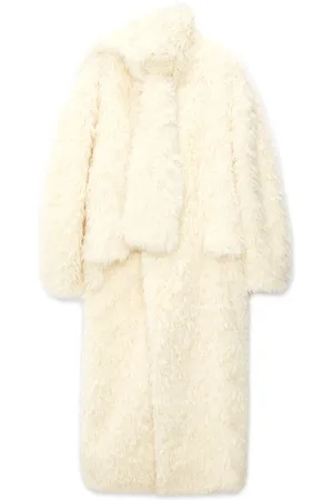 Msgm Scarf-detailing coat