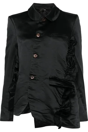 Comme des Garçons Ruffled-trim jacket