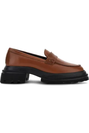 Hogan Chunky leather loafers