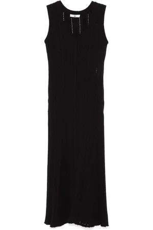 Twin-Set Cable-knit midi dress