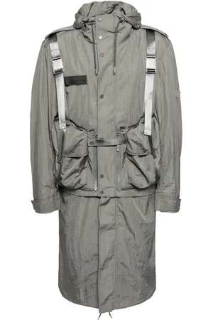 Spoonyard Detachable-panel hooded jacket