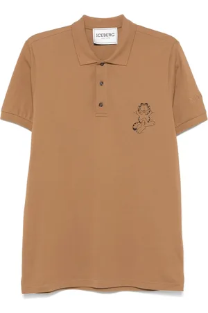 Iceberg Lazy Garfield-print polo shirt