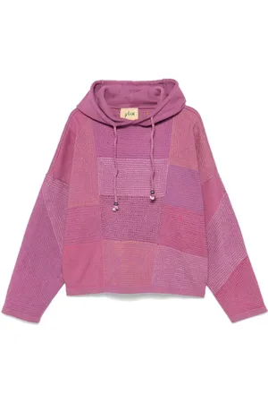 Glass Cypress Decorative-stitching hoodie