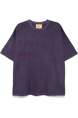 Glass Cypress Logo-embroidered T-shirt
