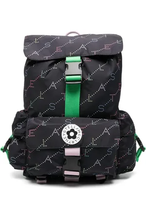 Stella McCartney Logo-print buckle backpack