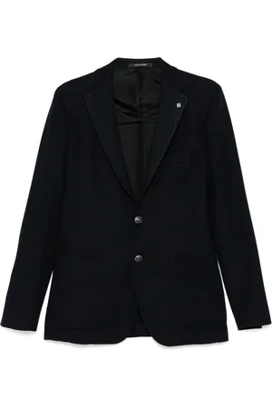 TAGLIATORE Ribbed blazer