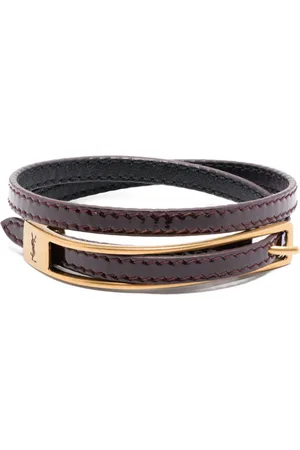 Saint Laurent Cassandre buckle bracelet