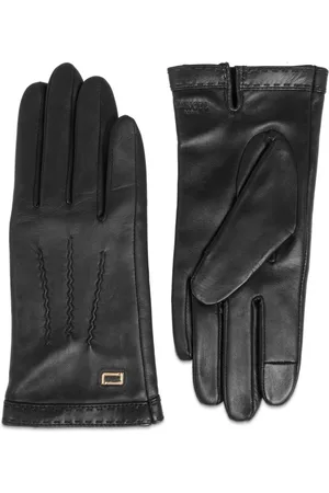 LANCEL Sellier stitching gloves