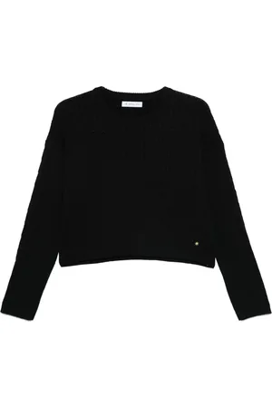 Manuel Ritz Cropped cable-knit sweater