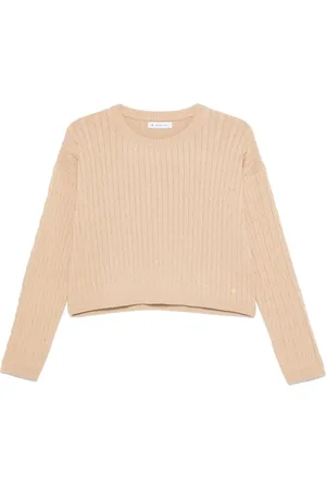 Manuel Ritz Cropped cable-knit sweater