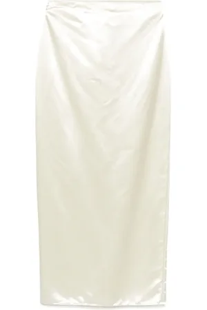 The Row Bartelle midi skirt